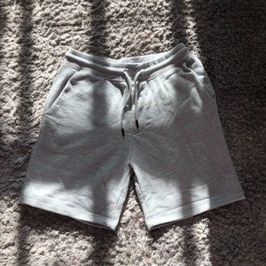 BERSHKA Unisex Gray Bermuda Shorts